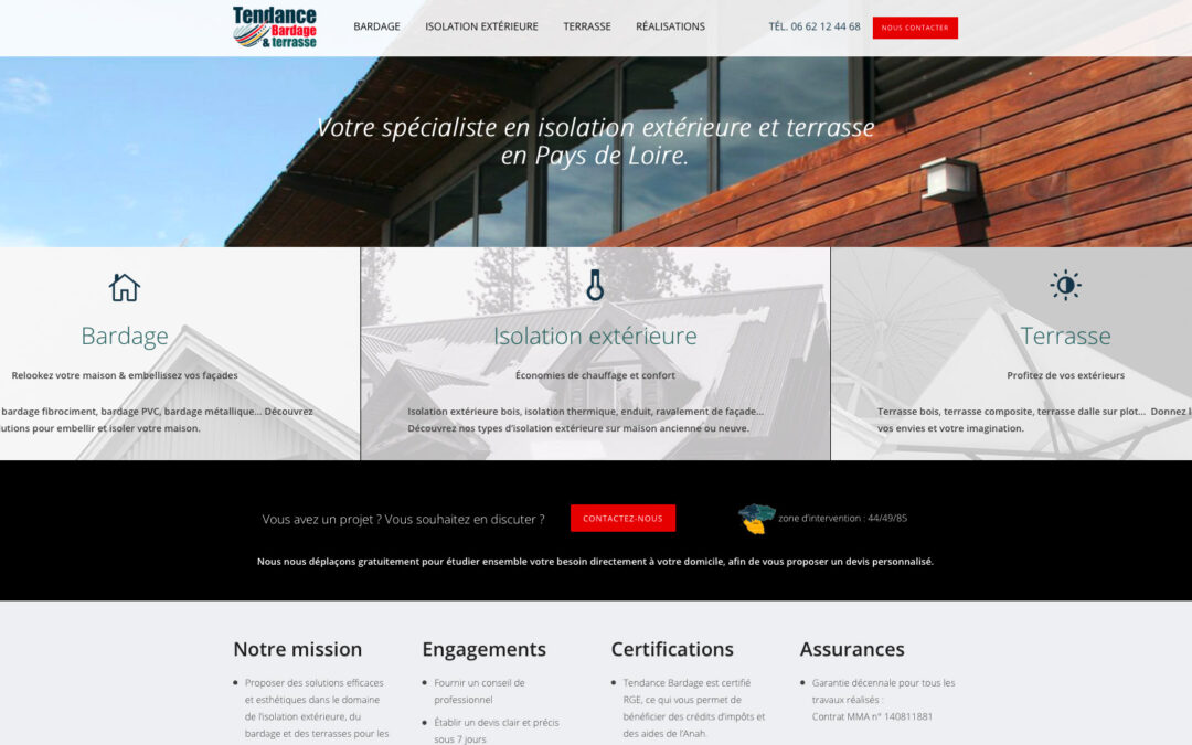 Tendance Bardage & Terrasse